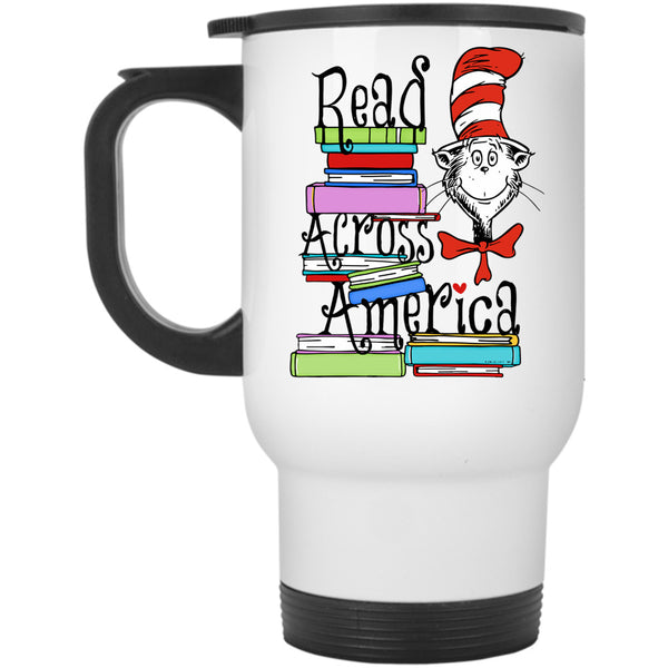 Dr. Suess Cup, Read Across America Mug, Happy Birthday Dr. Suess Cup