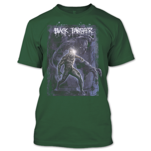 A black t-shirt with the shopify logo