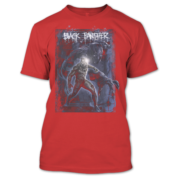 A black t-shirt with the shopify logo