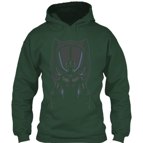 A black t-shirt with the shopify logo