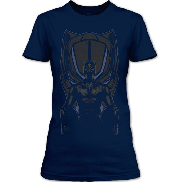 A black t-shirt with the shopify logo