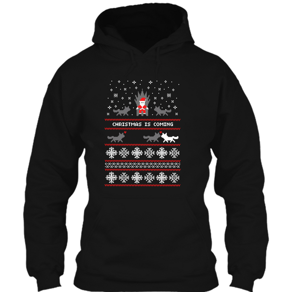 A black t-shirt with the shopify logo