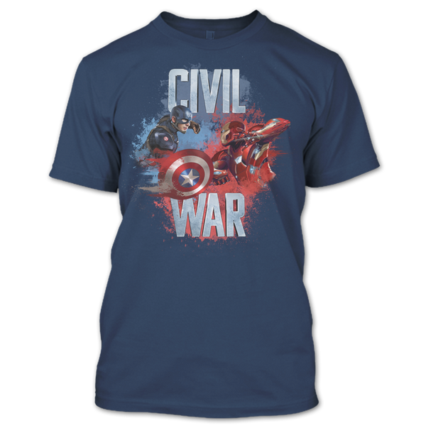 A black t-shirt with the shopify logo