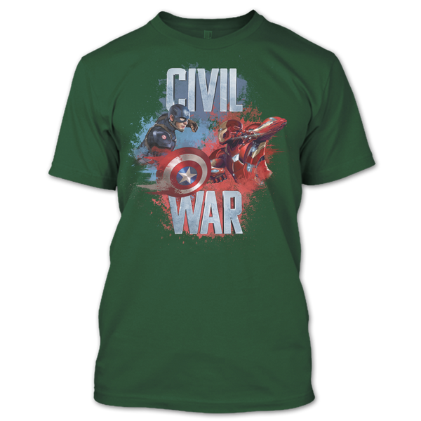 A black t-shirt with the shopify logo