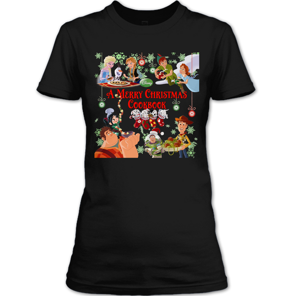 A black t-shirt with the shopify logo