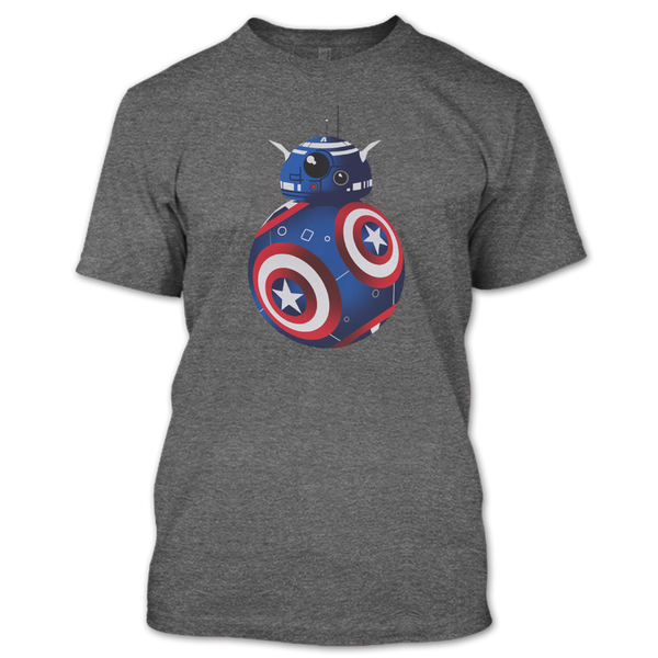 A black t-shirt with the shopify logo