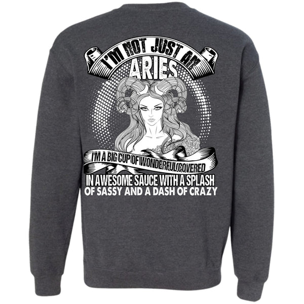 Dash Of Crazy T Shirt, I Love Aries Sweatshirt