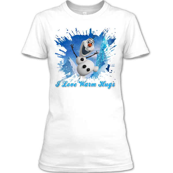 A black t-shirt with the shopify logo