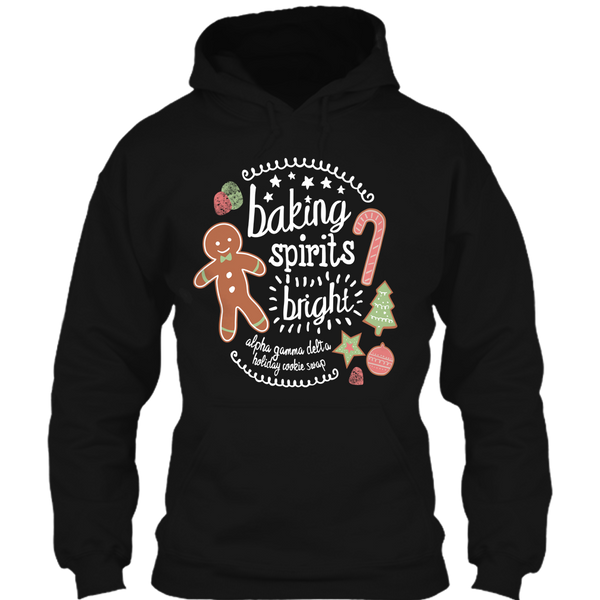 A black t-shirt with the shopify logo