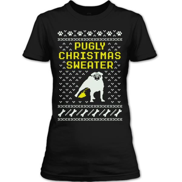 A black t-shirt with the shopify logo