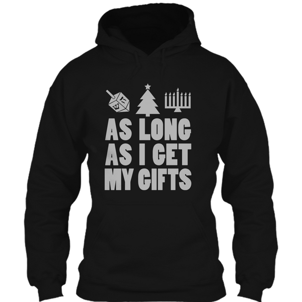 A black t-shirt with the shopify logo