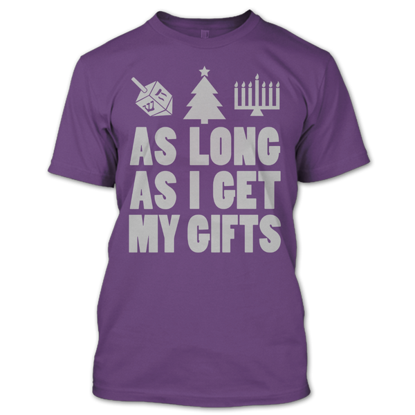 A black t-shirt with the shopify logo