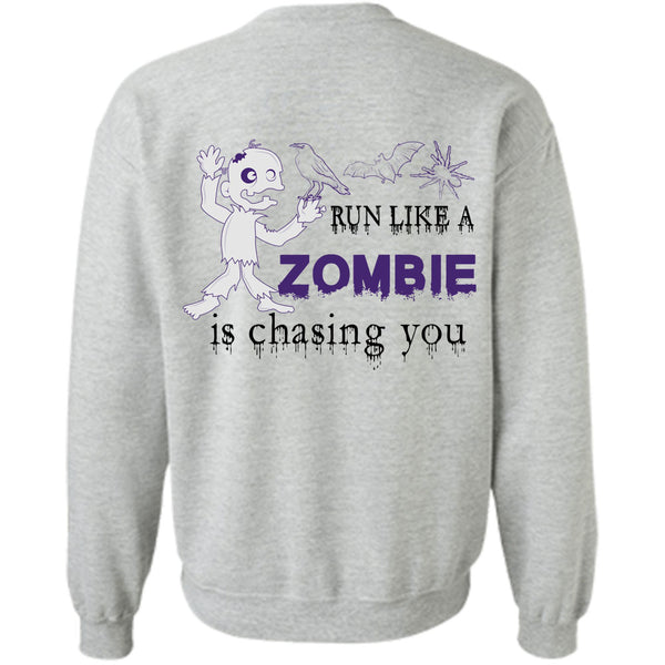 Wait For Halloween T Shirt, Run Like A Zombie Is Chasing You Sweatshirt