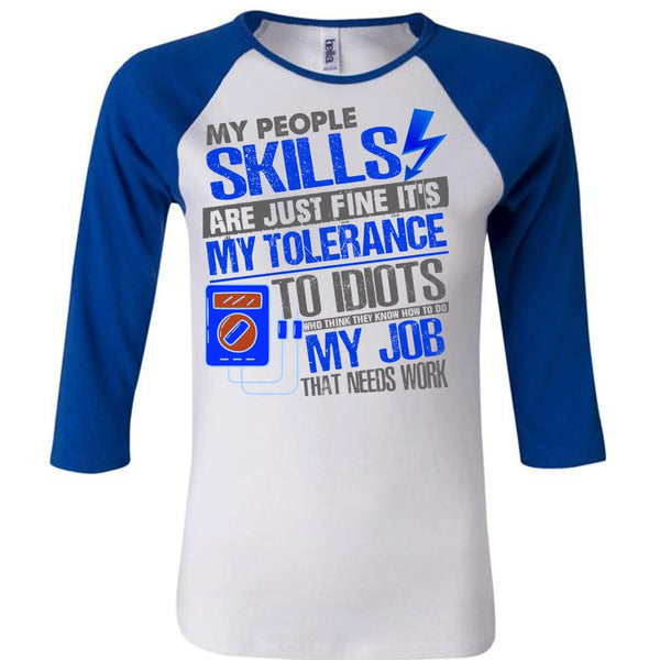 My People Skills Are Just Fine T Shirt, I Love Electrician T Shirt, Awesome T-Shirts
