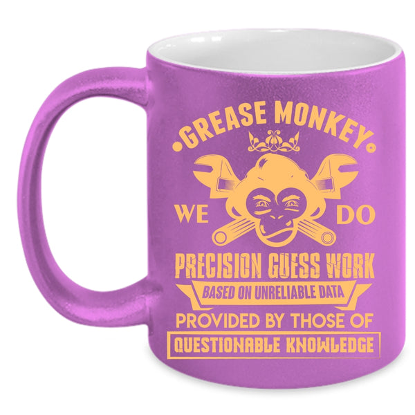 We Do Precision Guess Work Coffee Mug, Funny Gift For Mechanics Coffee Cup