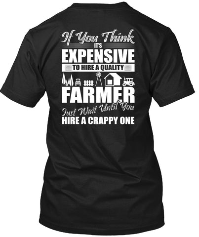 A black t-shirt with the shopify logo