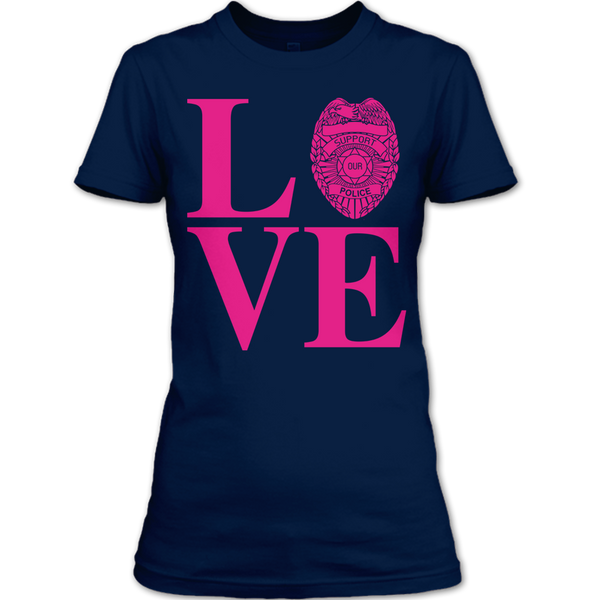 A black t-shirt with the shopify logo