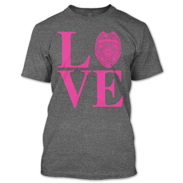 A black t-shirt with the shopify logo