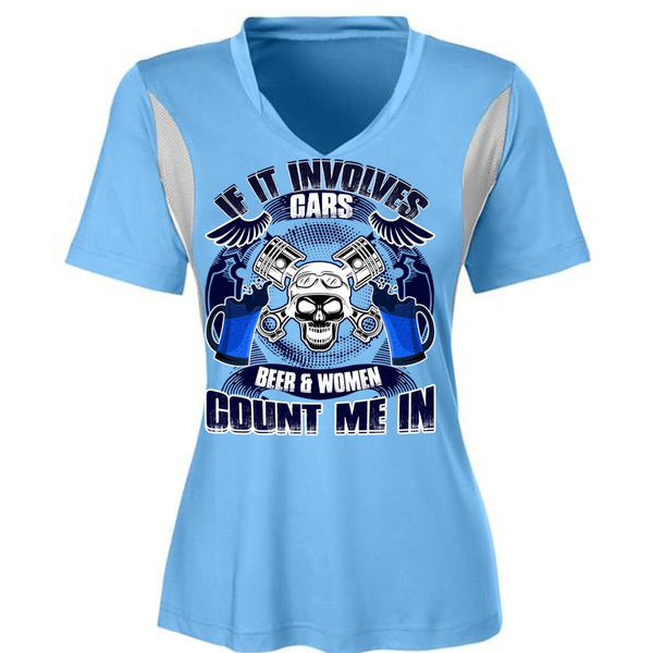 If It Involves Cars T Shirt, Beer And Women T Shirt, Awesome T-Shirts