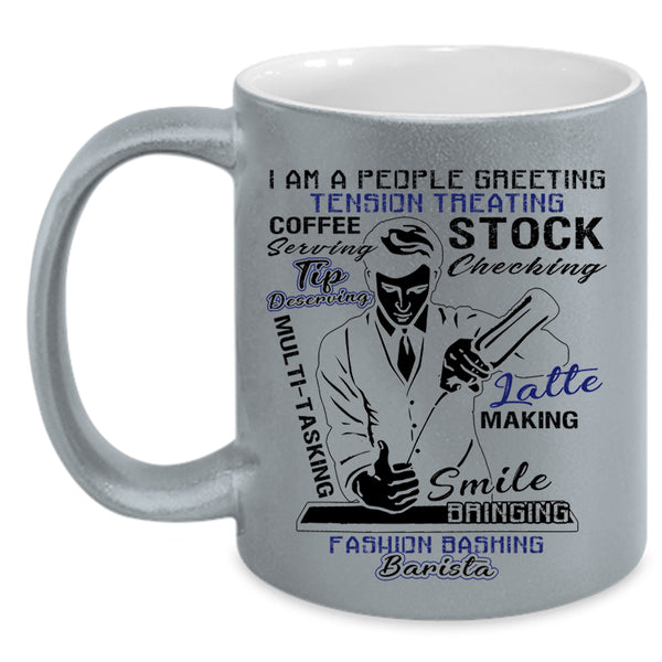 Fashion Bashing Barista Coffee Mug, Coffee Serving Accent Mug