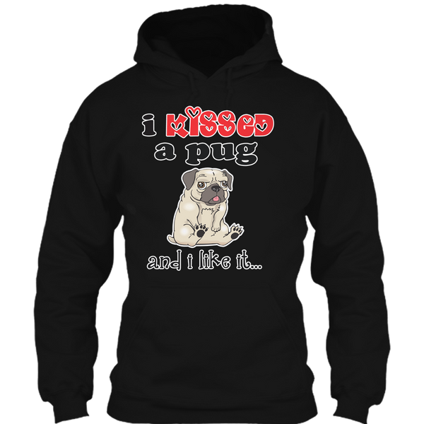 A black t-shirt with the shopify logo