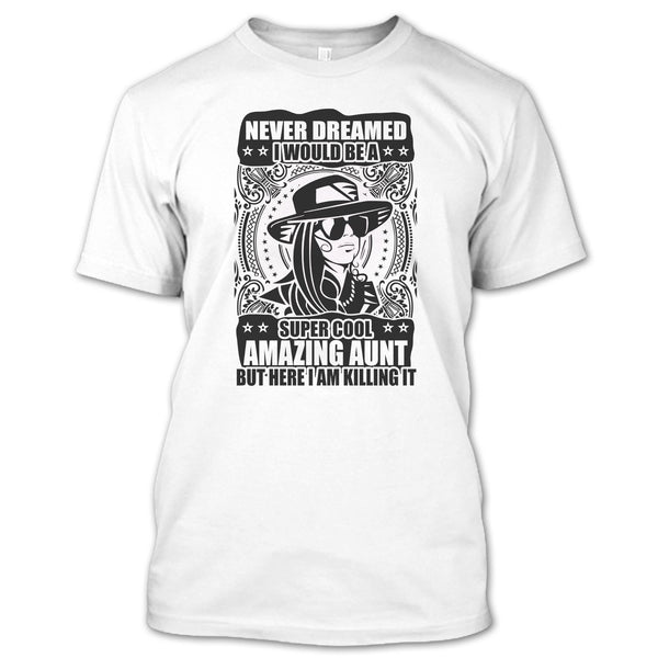 A black t-shirt with the shopify logo