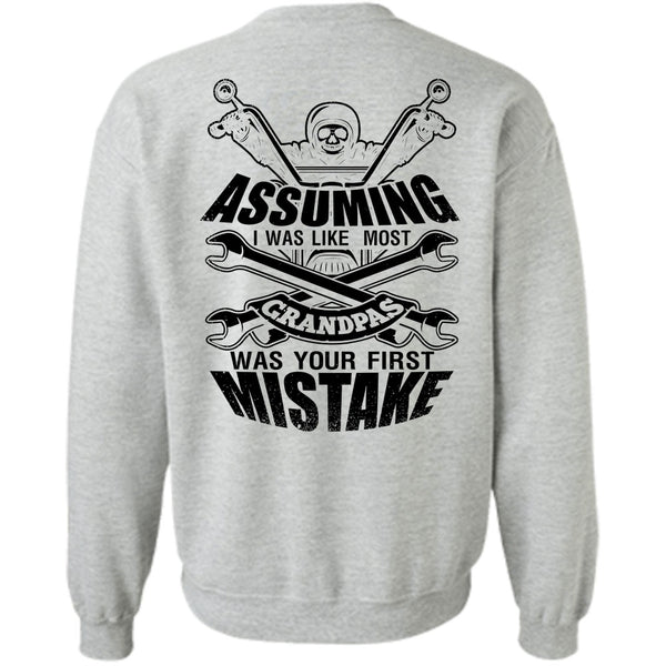 I Love Biker T Shirt, I Was Like Most Grandpas Sweatshirt