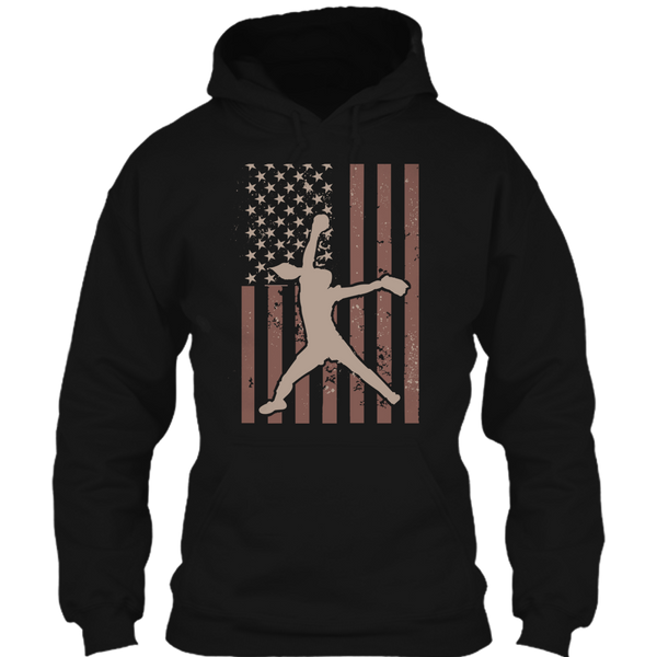 A black t-shirt with the shopify logo