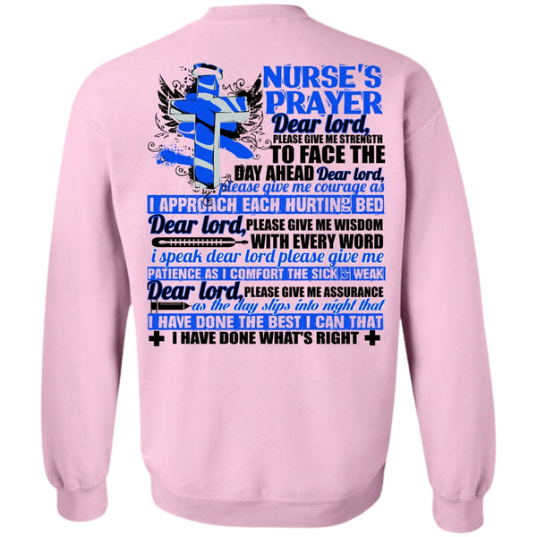 I Love Nursing T Shirt, Nurse's Prayer Sweatshirt