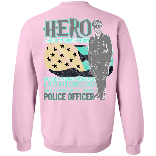 I Love Police T Shirt, Police Officer Sweatshirt