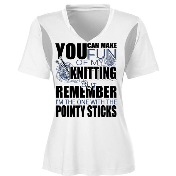 Fun Of My Knitting T Shirt, I Love Knitting T Shirt, Awesome T-Shirts
