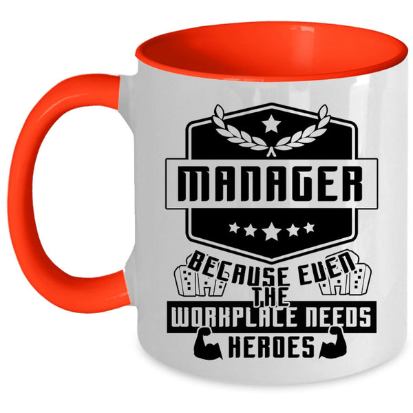 Awesome Gift For Manager Coffee Mug, Manager Accent Mug