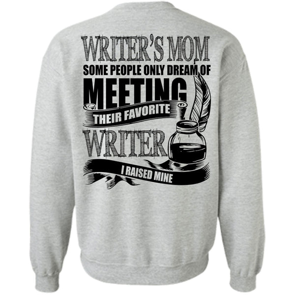 I Love Writing T Shirt, Writer's Mom Sweatshirt