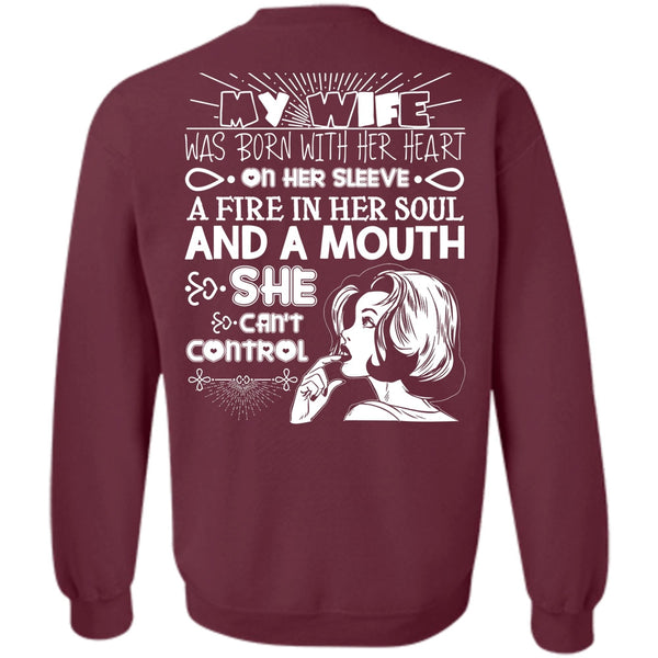 Fire In Her Soul T Shirt, I Love Wife Sweatshirt