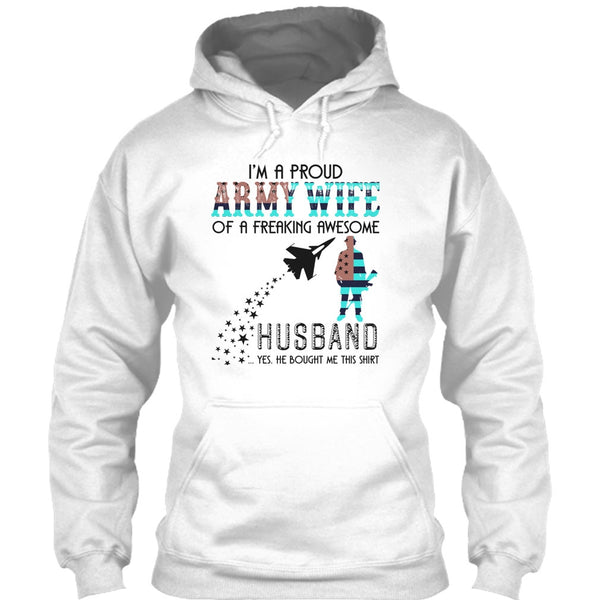 I'm A Proud Army Wife T Shirt, Coolest Army Wife T Shirt