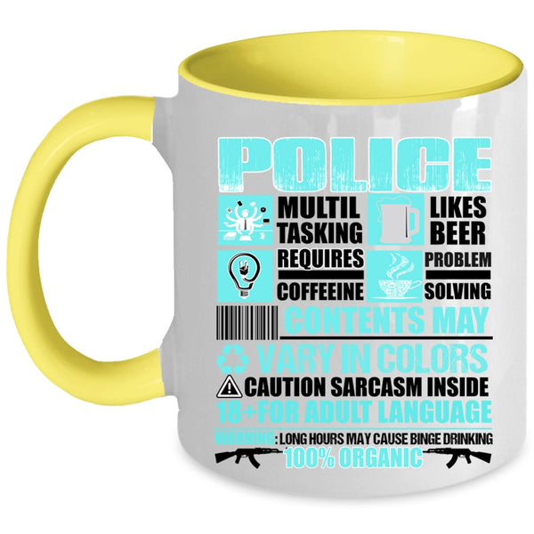 Awesome Gift For Policemans Coffee Mug, Police Accent Mug
