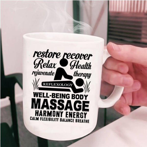 Cool Job Title Coffee Mug, Funny Massage Theralist Cup