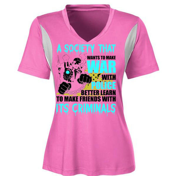 Wants To Make War With Police T Shirt, I Love Police T Shirt, Awesome T-Shirts