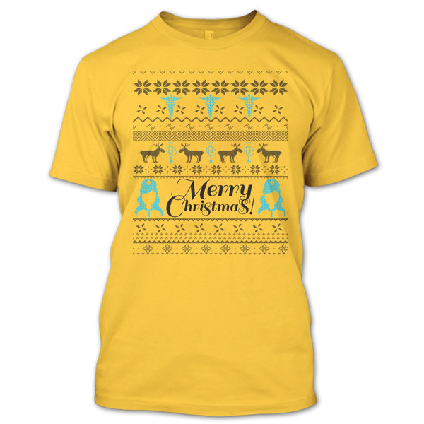 Coolest Nurse T Shirt, Gift For Merry Christmas T Shirt
