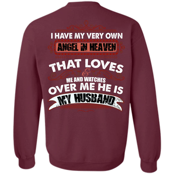 Angel In Heaven T Shirt, I Love Husband Sweatshirt