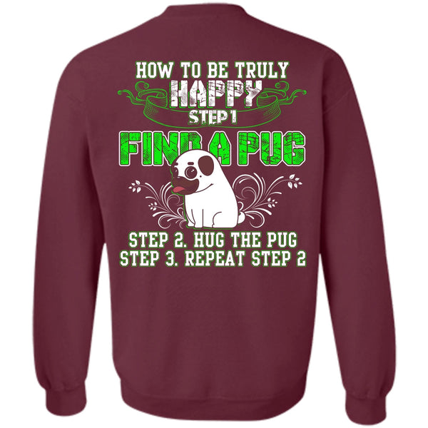 Hug The Pug T Shirt, I Love Pug Sweatshirt