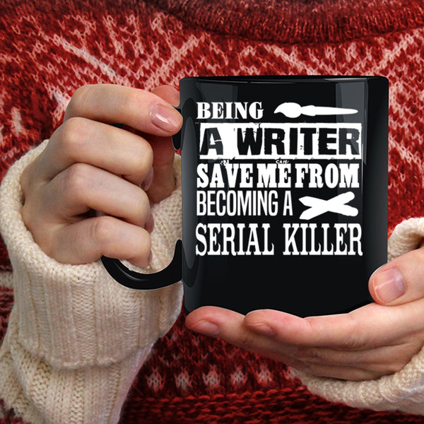 Being A Writer Coffee Mug, I Raise A Writer Coffee Cup