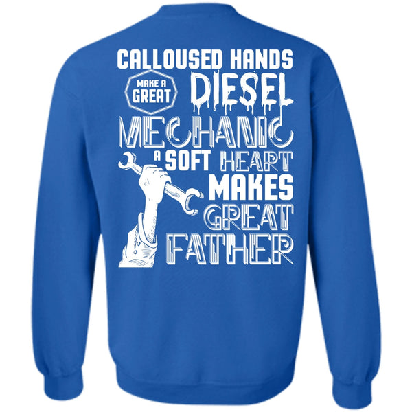Makes Great Father T Shirt, I Love Mechanic Sweatshirt