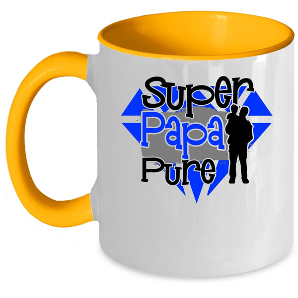 Awesome Dad Coffee Mug, Cool Papa Pure Accent Mug