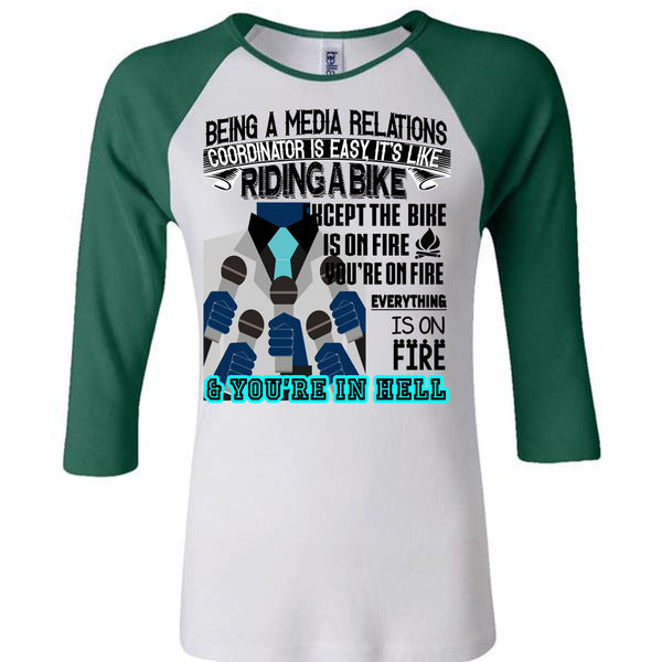 Being A Media Relations Coordinator Is Easy T Shirt, Being A Coordinator T Shirt, Awesome T-Shirts
