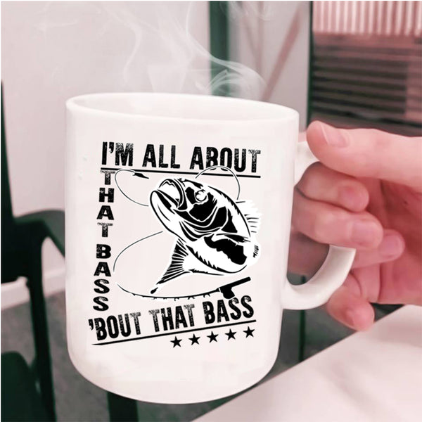 Funny Gift For Dad Coffee Mug, Awesome Fishing Cup