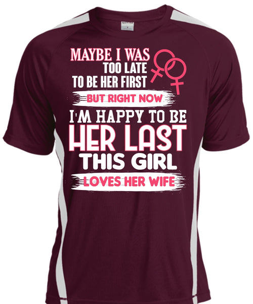This Girl Loves Her Wife T Shirt, I'm Happy T Shirt, Cool Shirt