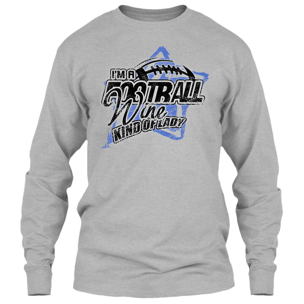 I'm A Football T Shirt, Coolest Football Lady T Shirt