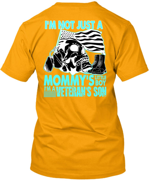 I'm A Veteran's Son T Shirt, I Love Veteran T Shirt