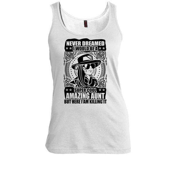 Cool Amazing Aunt T Shirt, Gift For Aunt Tank Top